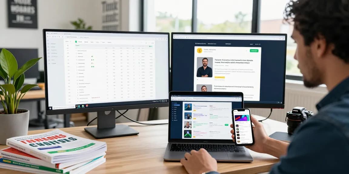 Purchase app installs through a professional marketer's engaging workspace with analytics.